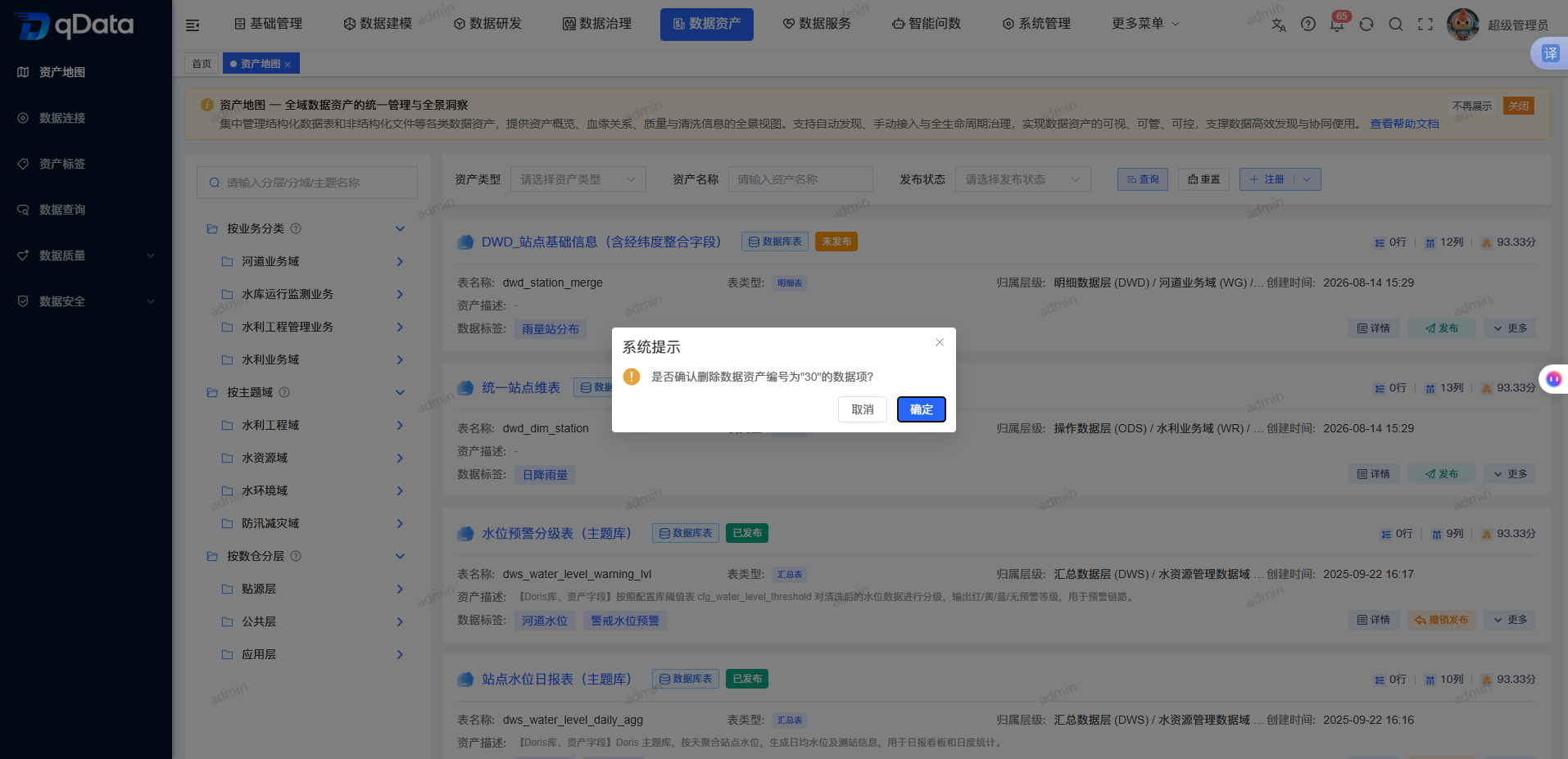 资产删除
