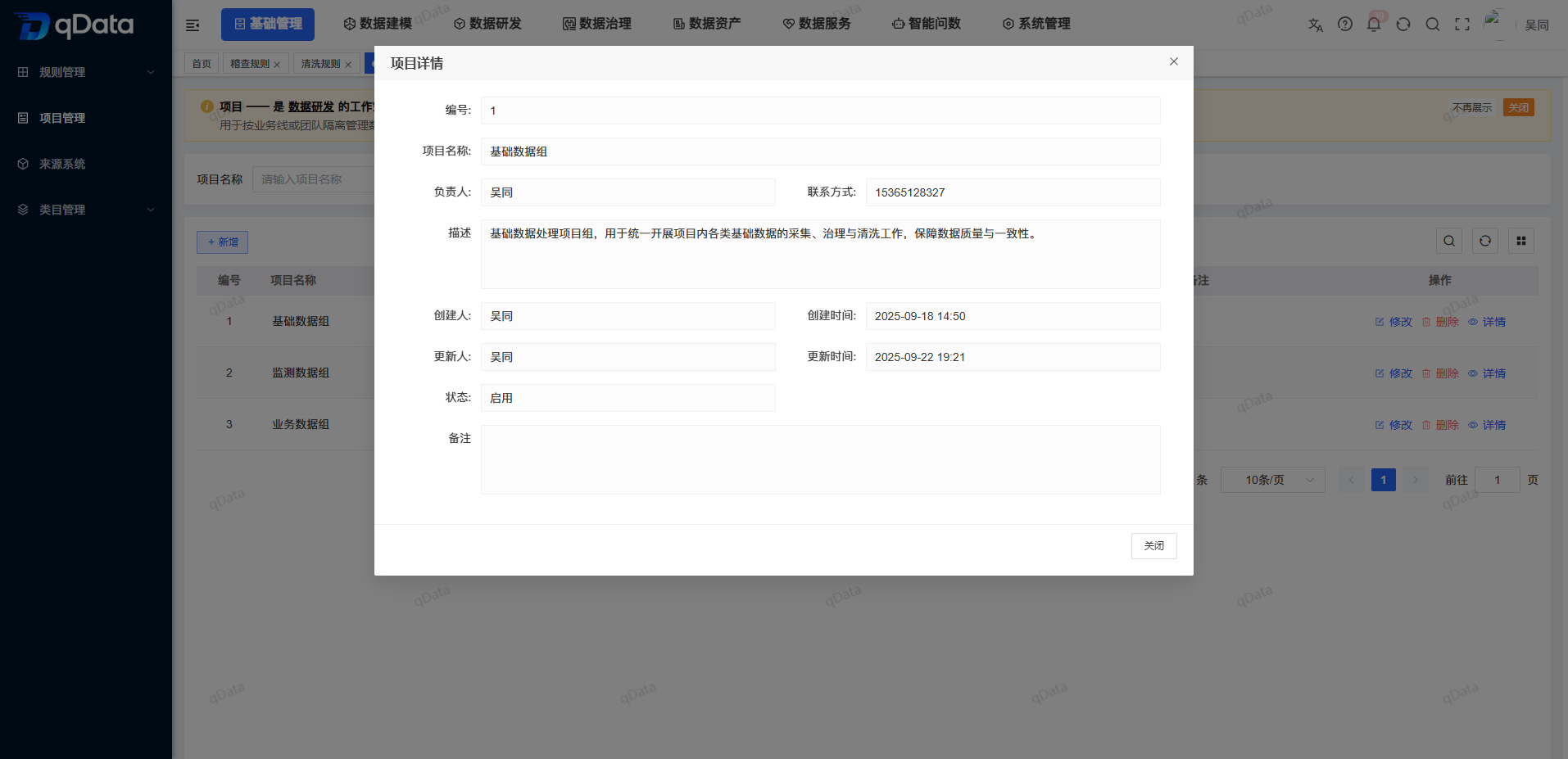项目详情